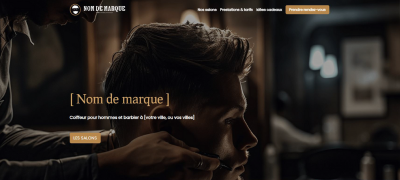Site pour coiffeur
